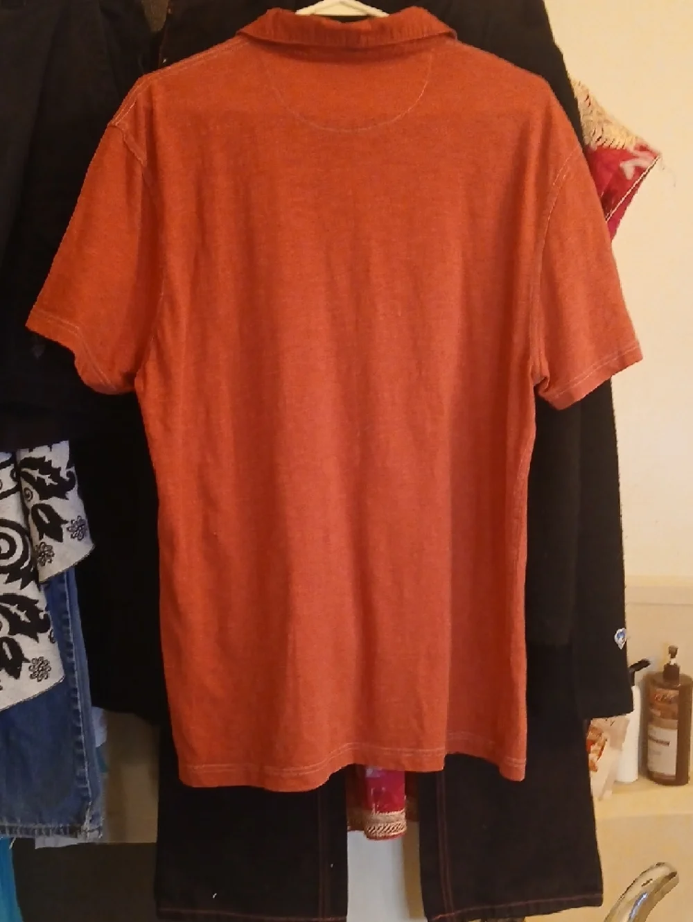 Banana Republic Men's Red‎ Polo,casual .sz.L.